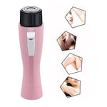 Bikini Groomer,Women's Painless Facial Body Hair Remover Professional Hair Remover Mini Pink Epilator for Hair Removal